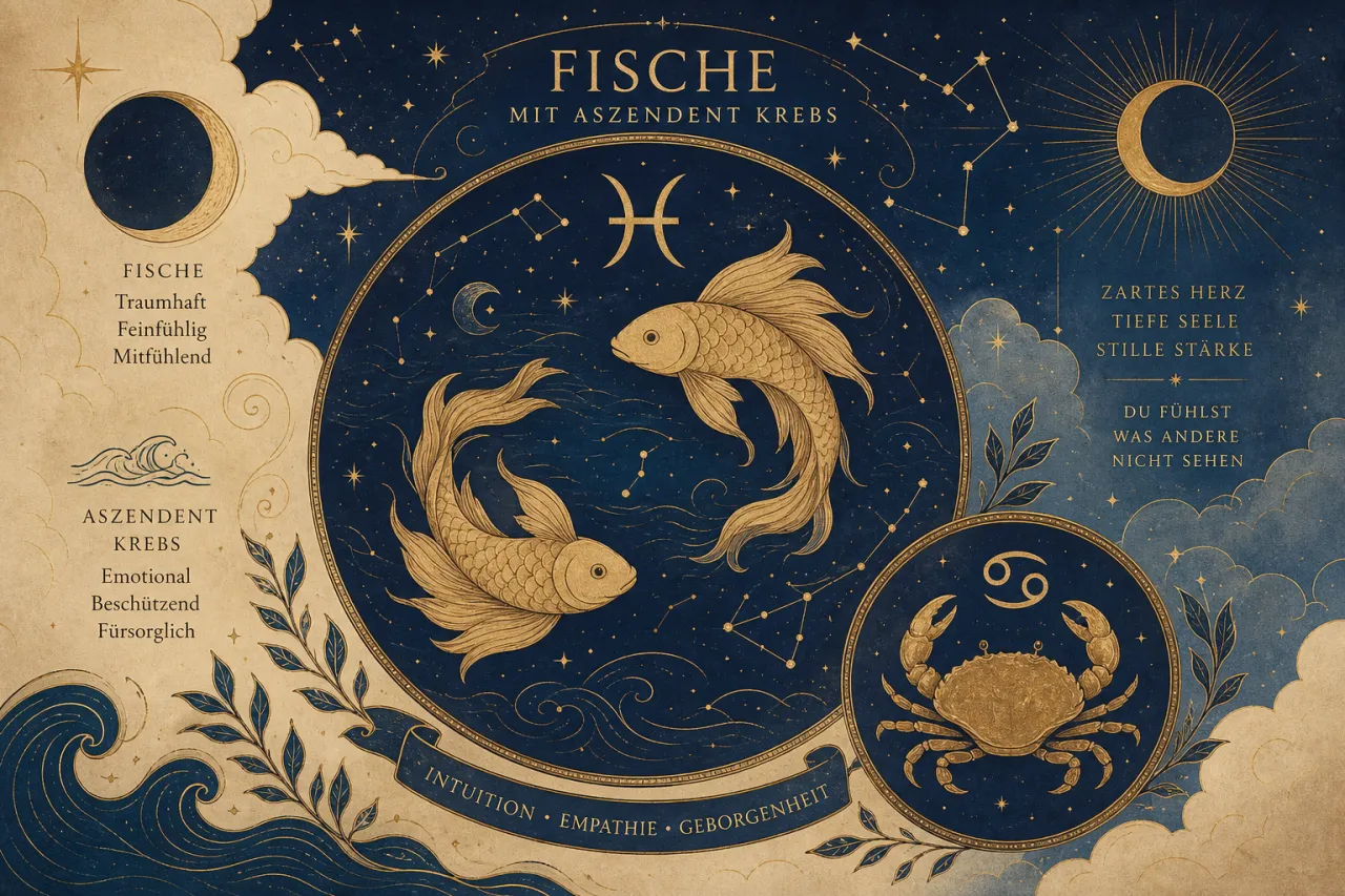 Fische mit Aszendent Krebs
