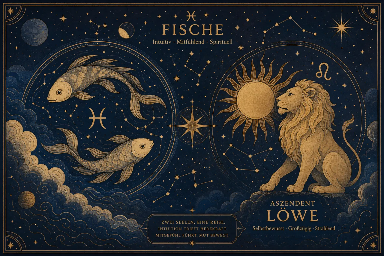 Fische mit Aszendent Löwe