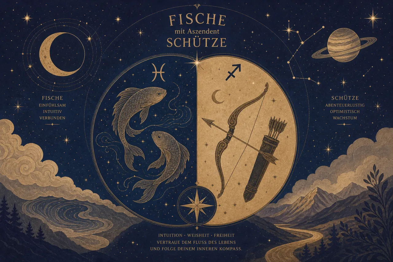 Fische mit Aszendent Schütze