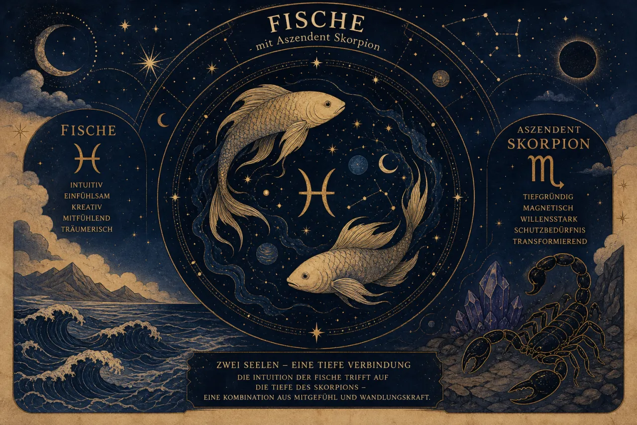 Fische mit Aszendent Skorpion