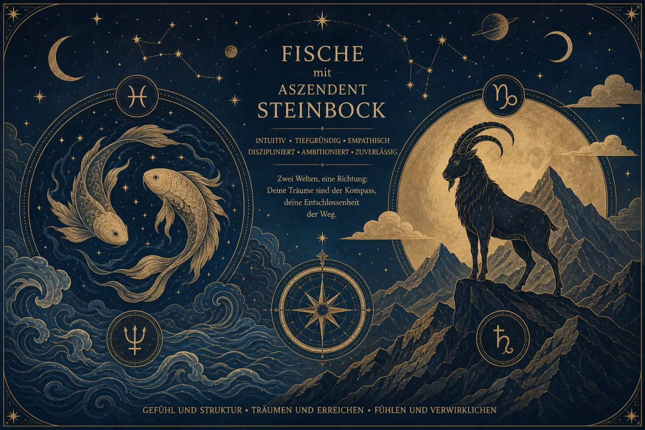Fische mit Aszendent Steinbock