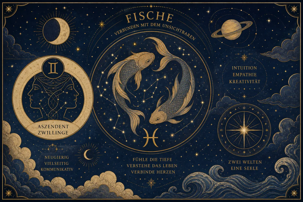 Fische mit Aszendent Zwillinge