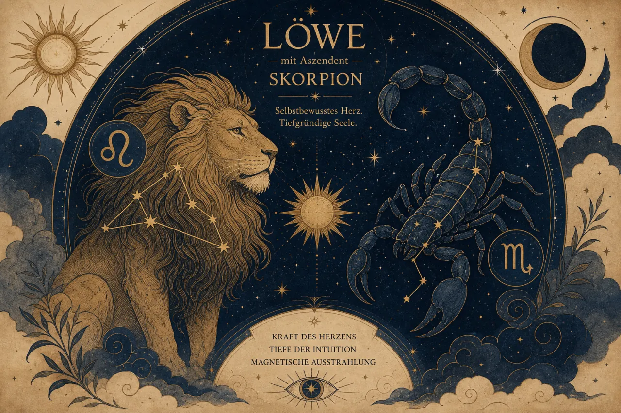 Löwe mit Aszendent Skorpion