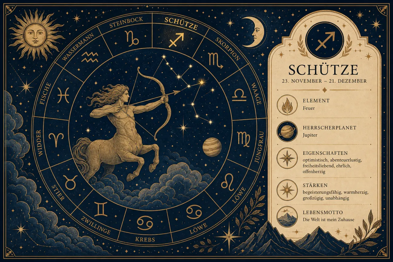 Sternzeichen Schütze