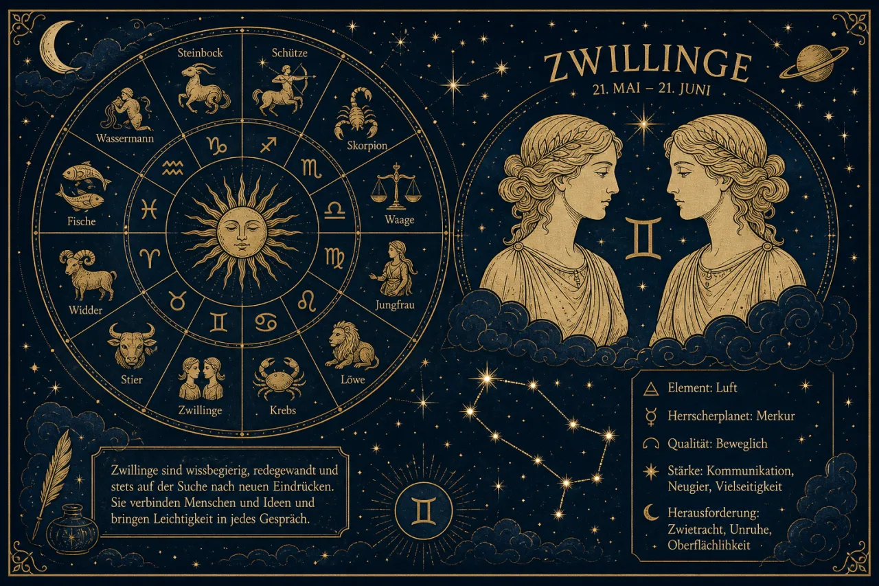 Sternzeichen Zwillinge