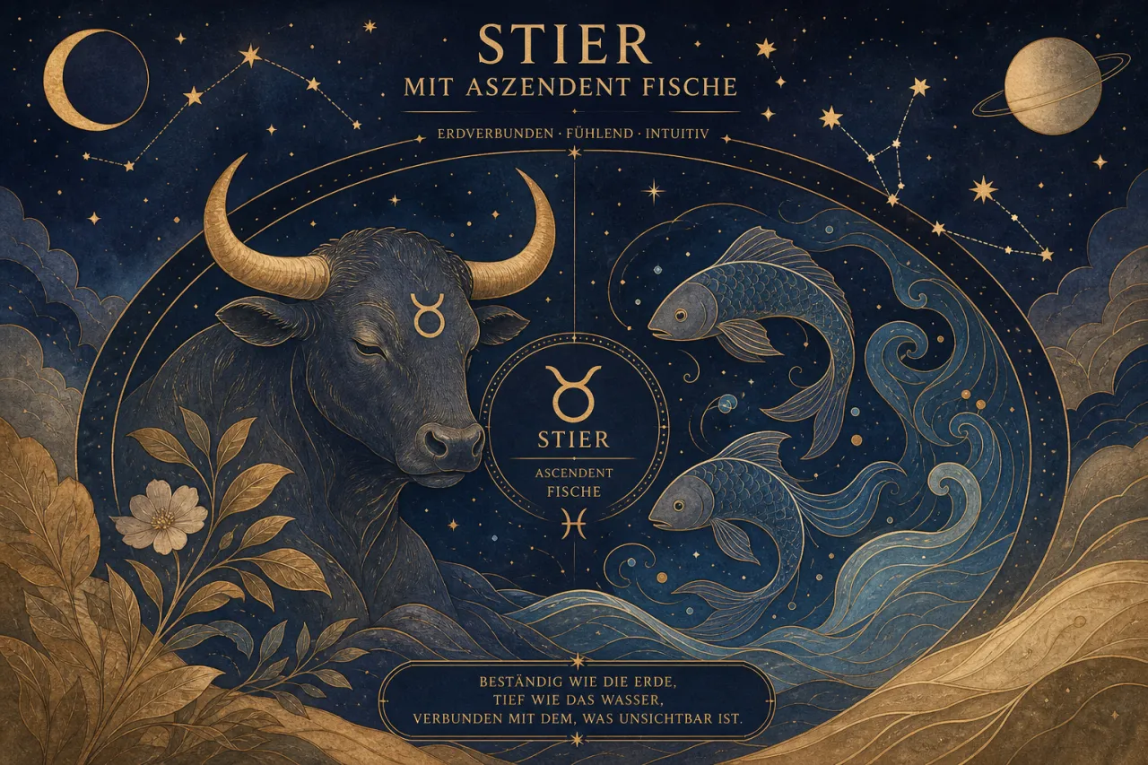 Stier mit Aszendent Fische