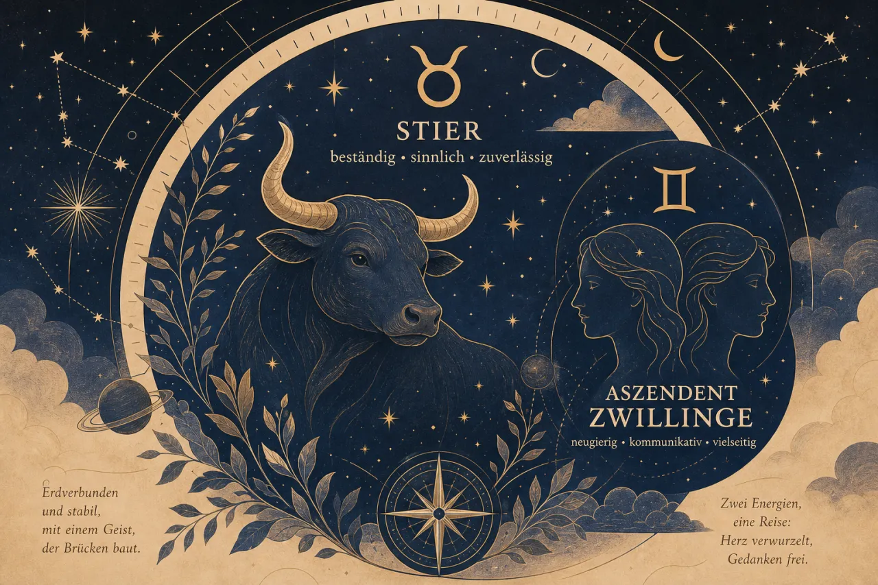 Stier mit Aszendent Zwillinge