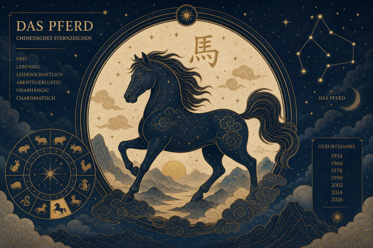Tierkreiszeichen Pferd