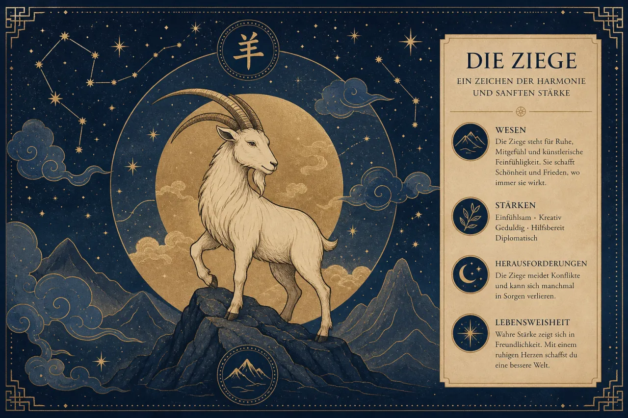 Tierkreiszeichen Ziege