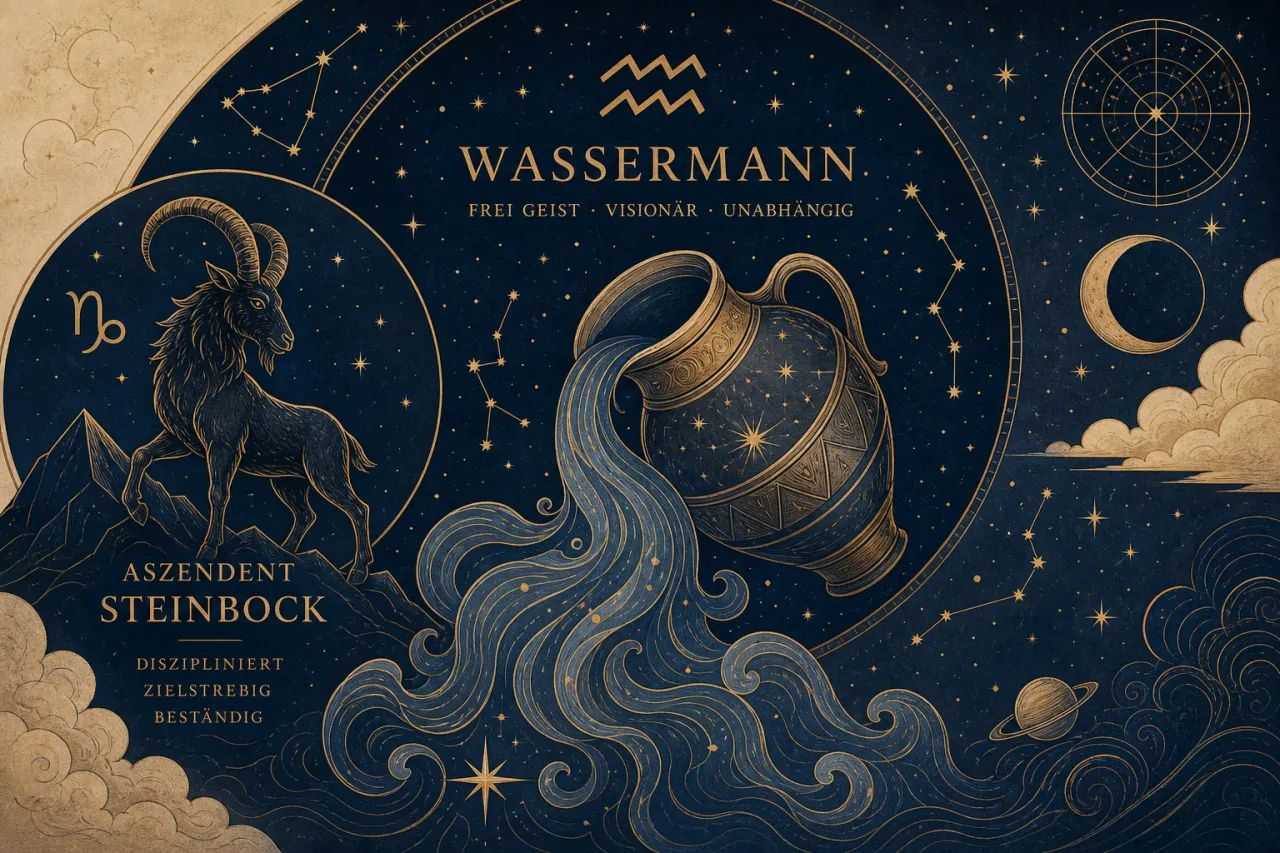Wassermann mit Aszendent Steinbock