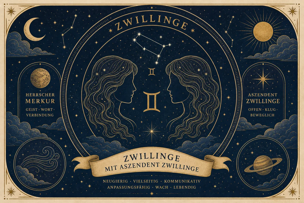 Zwillinge mit Aszendent Zwillinge