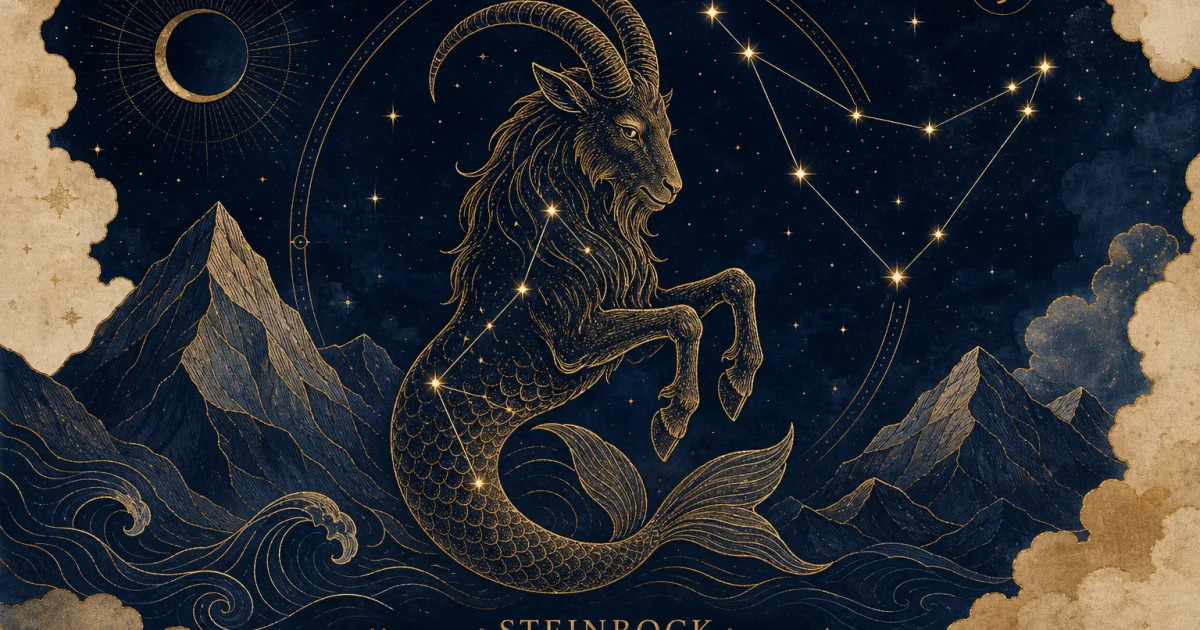 Jahreshoroskop Steinbock